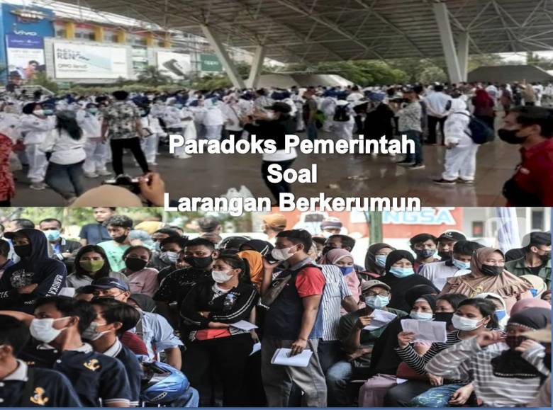 Paradoks,  Acara  Kerumunan